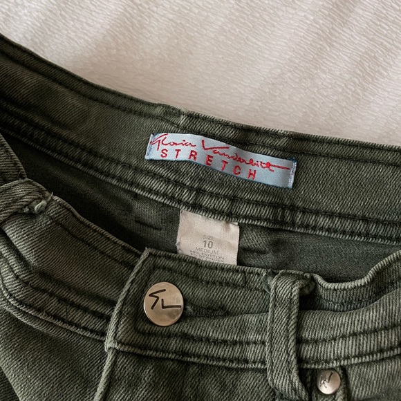 green high waisted mom jeans - Picture 3 of 3